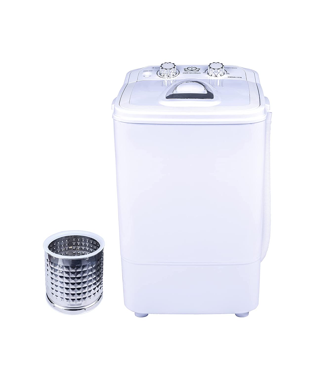 Top 5 Portable Washing Machines under ₹10,000 13 DMR Single Tub Portable Mini 4.6 Kg Washing Machine with 2 kg Steel Dryer Basket