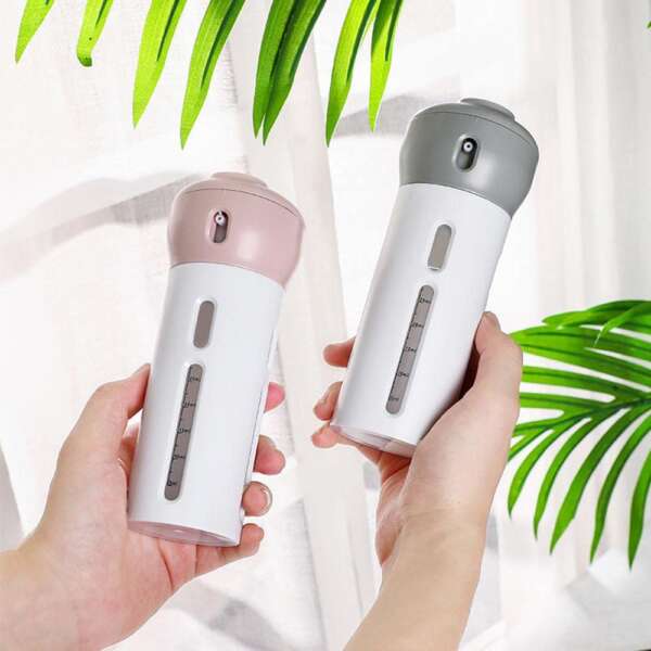 travel dispenser bottle set, travel bottle set, travel bottles, travel size bottles, travel containers, travel bottles for toiletries, refillable travel bottles, travel set, travel bottle kit, toiletry bottles, travel dispenser bottles