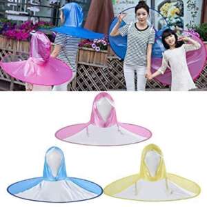 umbrella cap, rain cap, umbrella with cap, waterproof hats, umbrella hat, rain hat, waterproof cap, waterproof cap for rain, unisex cap, waterproof rain cap, plastic rain hat, hat rain, hat for the rain, UFO Waterproof Umbralla Rain Hat For Kids
