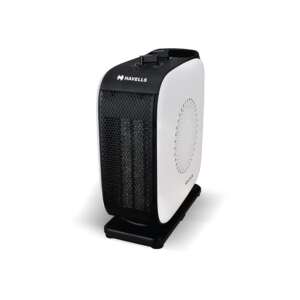 Efficient Havells Solace 1500 Watt Room Heater In White & Black With Ptc Ceramic Heating 1
