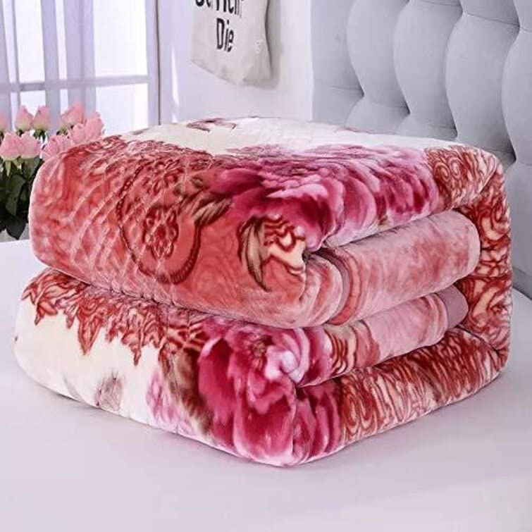 Omaja Home Supersoft Micromink Double Bed Blanket For Heavy Winter
