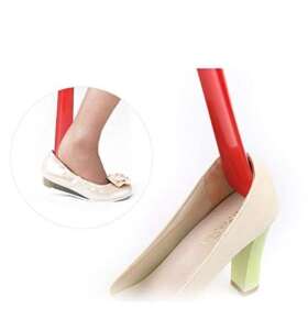 Skudgear 20-Inch Long Shoe Horn in Elegant Black Design - The Ultimate Shoe-Wearing Convenience