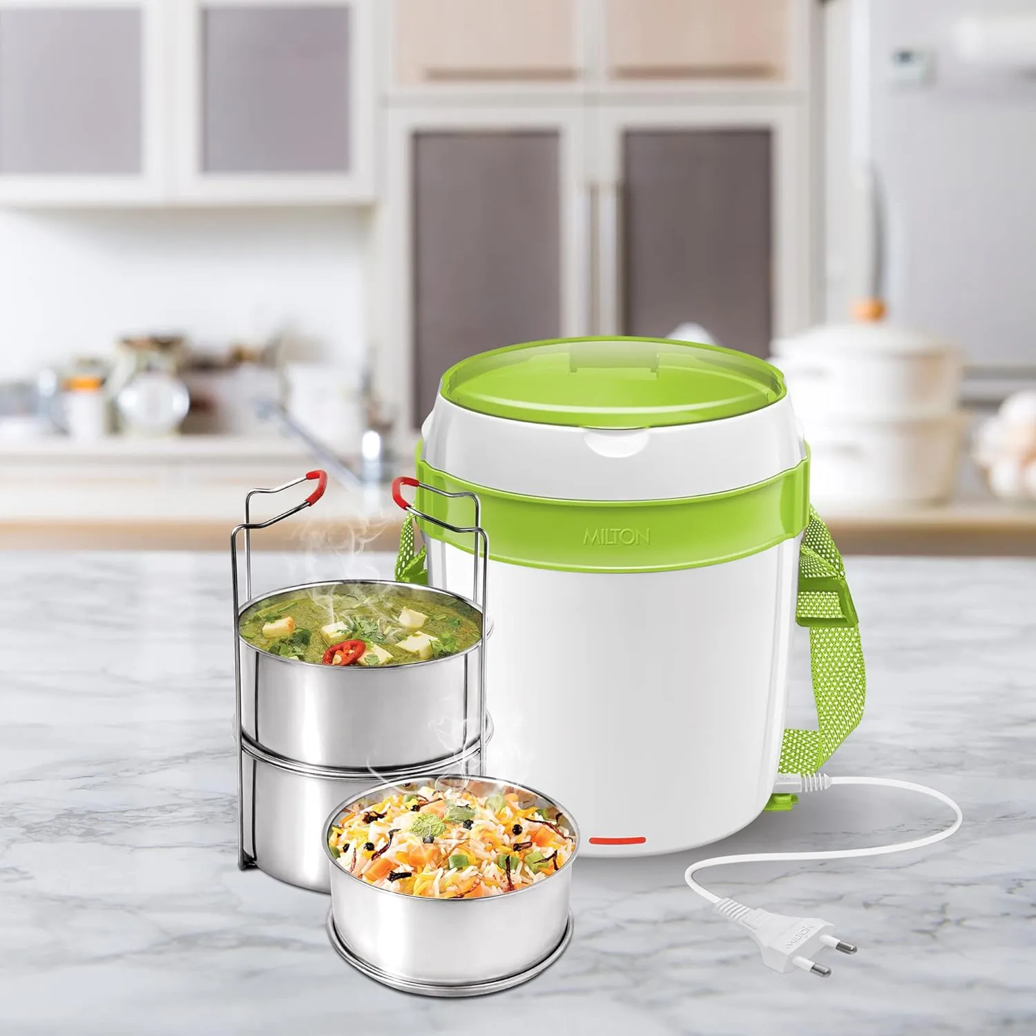 Electric Lunch Box - Electric Tiffin Box - Modern Mealtime Convenience