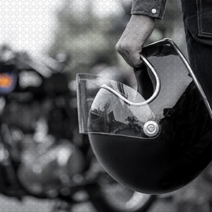 Motul Helmet Cleaner Spray - A 250 ml spray bottle for thorough helmet maintenance