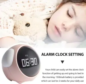 Nyrwana Digital Alarm Clock – A Stylish Wake-Up Companion