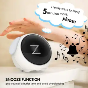 Digital Alarm Clock NYRWANA - Transforming Your Mornings 6 NYRWANA Digital Alarm Clock – A Stylish Wake-Up Companion