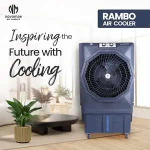 Thar Air Cooler - Stay cool this summer with Novamax Rambo 100 L Heavy Duty Desert Air Cooler!