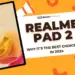 Realme Pad 2 Tablet With Sleek Design And Advanced Features.
