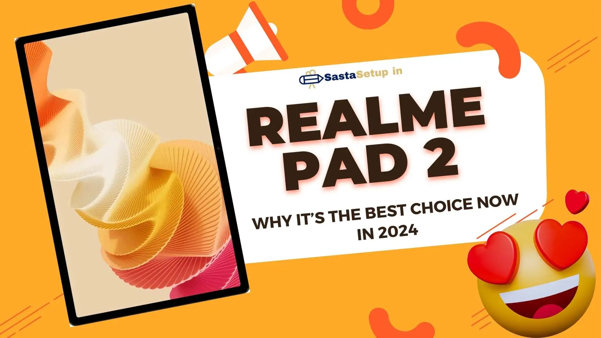 Realme Pad 2 tablet with sleek design and advanced features.