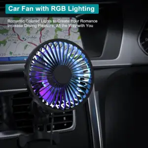 Mini Usb Fan For Car 3
