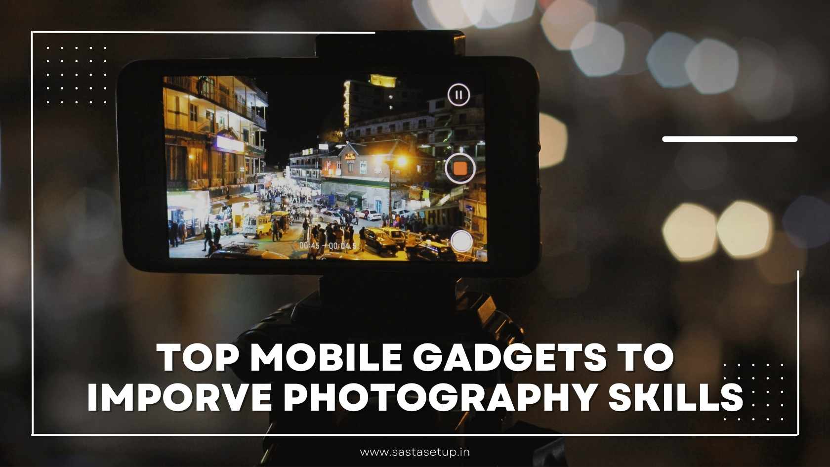A collection of essential mobile gadgets to enhance photography skills for beginners and pros alike.