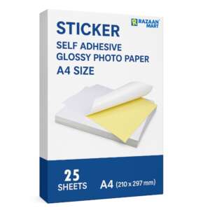 A4 Glossy Sticker Paper